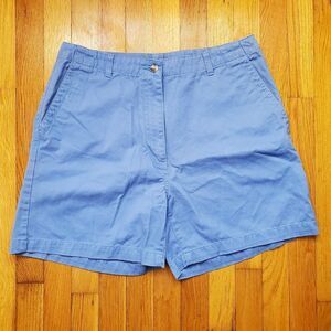 L.L Bean blue casual shorts‎ size 14 regular vintage 90s cotton